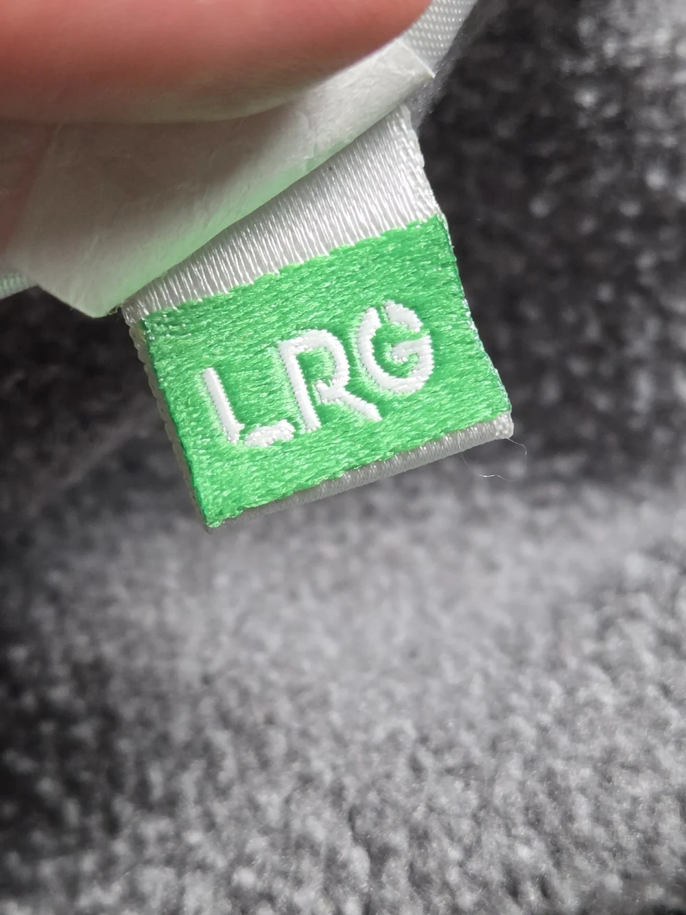 LRG Lifted Research Group Boys Graphic Pullover Hoodie XL 18-20 Gray Tiger